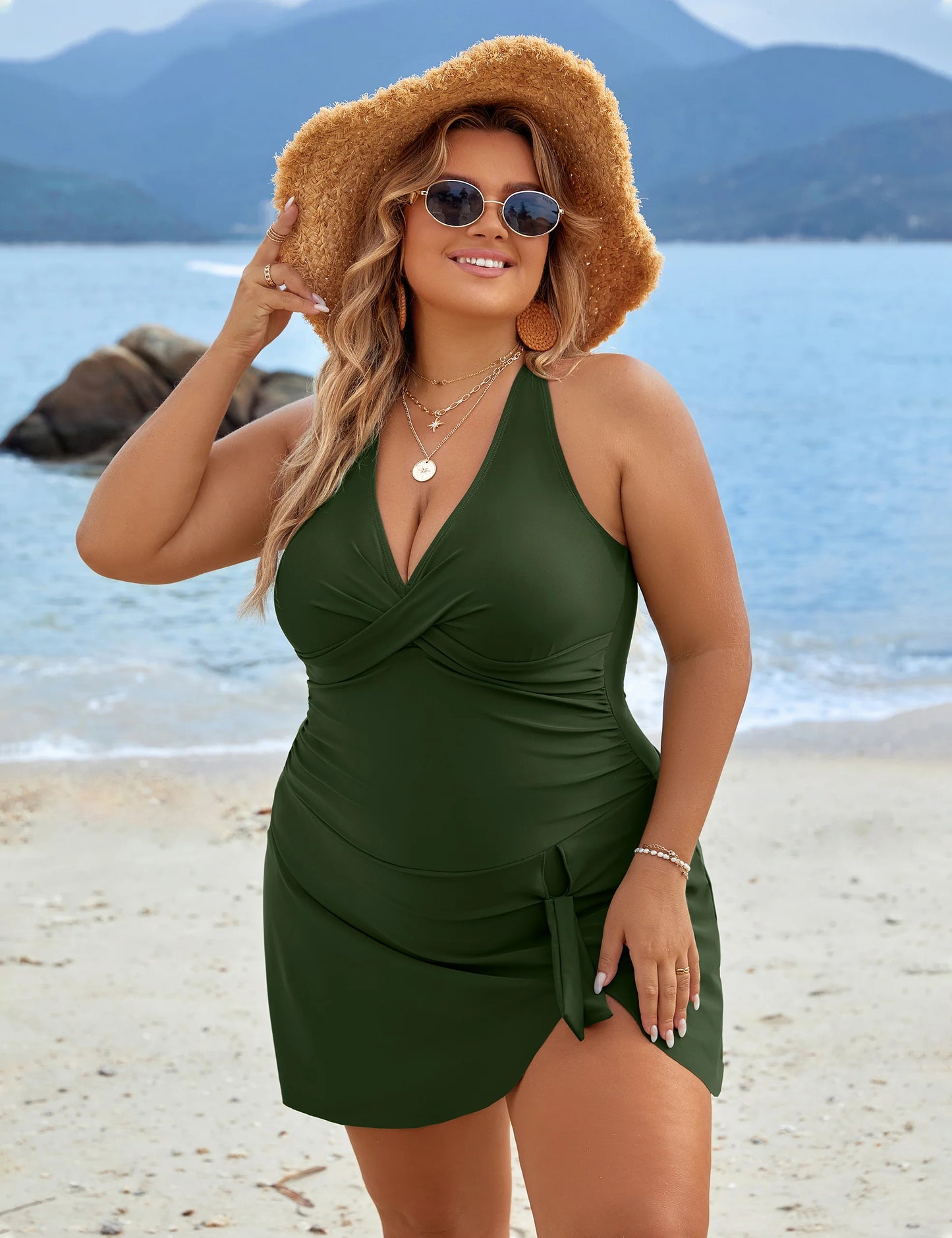 ShapeKiss Swimwear Skirt